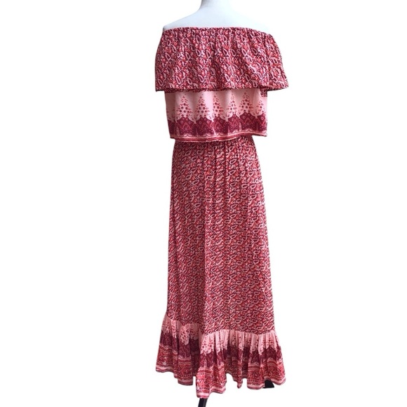 Nightcap Boho Ruffled Off The Shoulder Skirt Set NEW - Picture 7 of 13